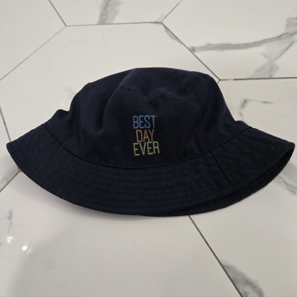 George Dark Blue Bucket Hat 2T-5T